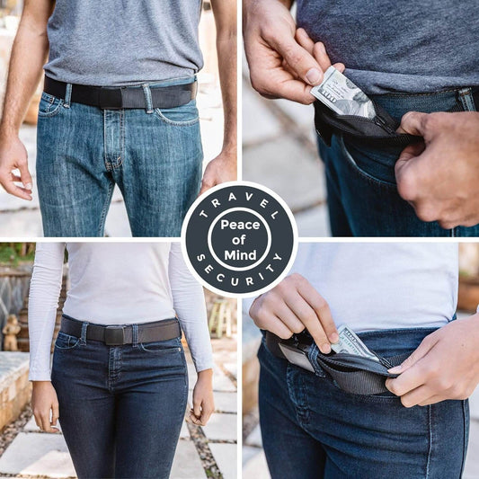 Hidden Anti-Theft Stash Belt – Keep Your Cash & Valuables Safe While Traveling