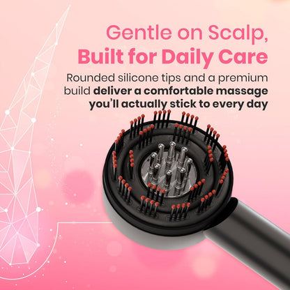 Multi-Functional Electric Scalp Massage Comb – Hair Growth + Stress Relief