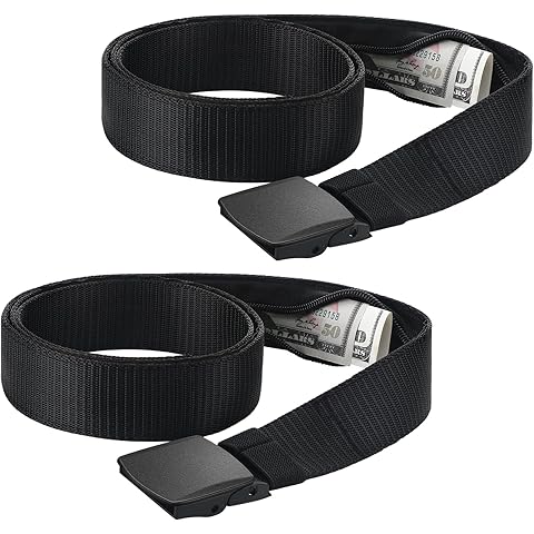 Hidden Anti-Theft Stash Belt – Keep Your Cash & Valuables Safe While Traveling